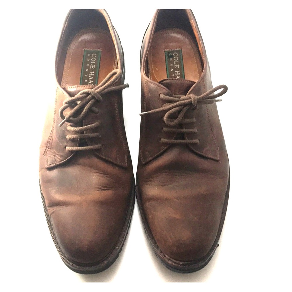 Cole Haan Country Brown Leather Oxfords